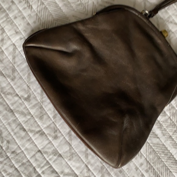 Vintage brown hand bag…cheerio 🇬🇧 - Picture 4 of 5